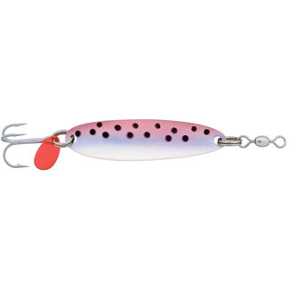 LUHR-JENSEN KROCODILESPOON  1/4 OZ NICKLE RAINBOW TROUT