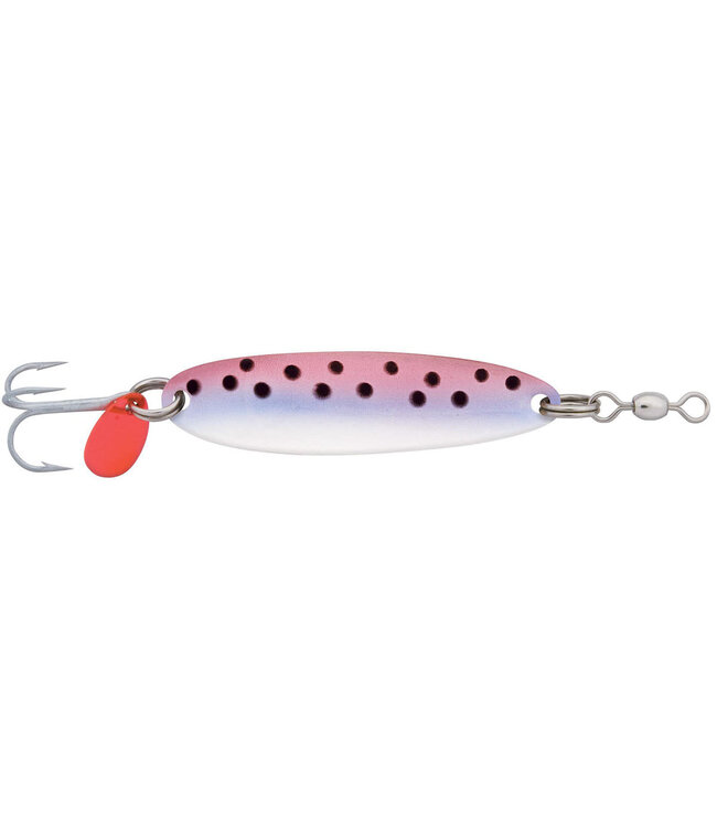 LUHR-JENSEN KROCODILESPOON  1/4 OZ NICKLE RAINBOW TROUT