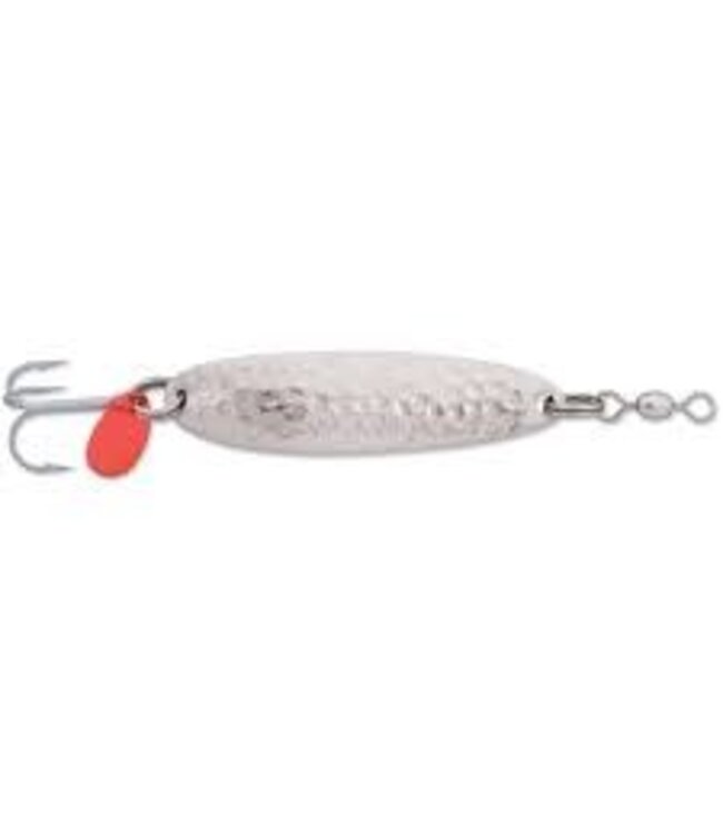 LUHR-JENSEN KROCODILE SPOON 3/8OZ HAMMERED CHROME