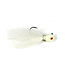 Challenger Lures Challenger Bucktail Jig 1/2oz Glow White