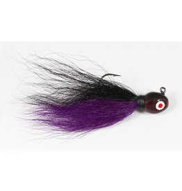 Challenger Plastic Products Challenger Bucktail Jig 1/4oz Black Purple