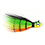 Challenger Plastic Products Challenger Bucktail Jig 1/4oz Fire Tiger