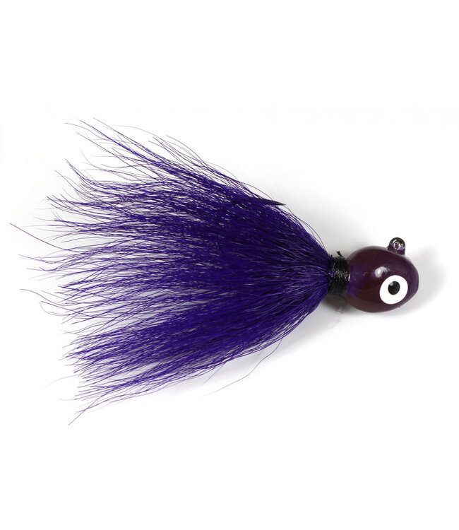 Challenger Lures Challenger Bucktail Jig 3/8oz Purple