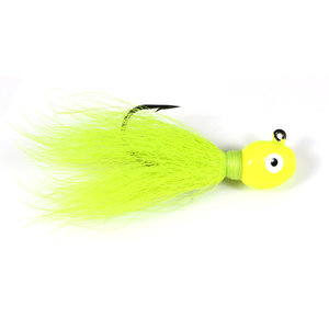 Challenger Plastic Products Challenger Bucktail Jig 1/2oz Chartreuse
