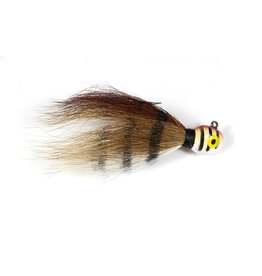 Challenger Plastic Products Challenger Bucktail Jig 1/4oz Sand Pike Tiger