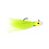 Challenger Plastic Products Challenger Bucktail Jig 3/8oz Glow Chartreuse