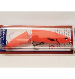 Challenger Plastic Products MG010-T09 CHALLENGER JOINTED MINNOW 4-3/8" 1/2 OZ  FLO ORANGE