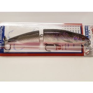Challenger Plastic Products MG010-720 CHALLENGER JOINTED MINNOW 4-3/8" 1/2 OZ PINK/PURPLE