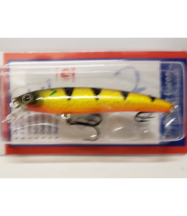 Challenger Lures JL034-T15 CHALLENGER MICRO FLOATING MINNOW 2-3/8” 3/32 OZ GRASS PERCH
