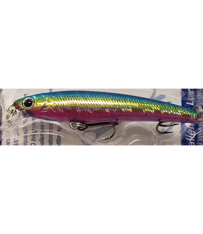 Challenger Lures JL034-T19 CHALLENGER MICRO FLOATING MINNOW 2-3/8” 3/32 OZ ERIE SWIRL