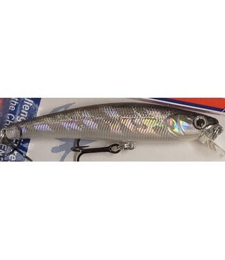 Challenger Lures MS001-034 CHALLENGER TS MINNOW 3” SILVER/BLK BACK