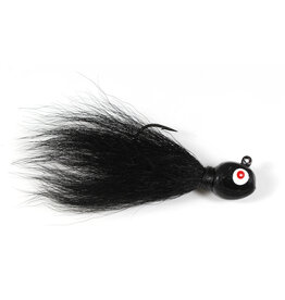 Challenger Plastic Products (CJ12-01) Challenger Bucktail Jig 1/2oz Black