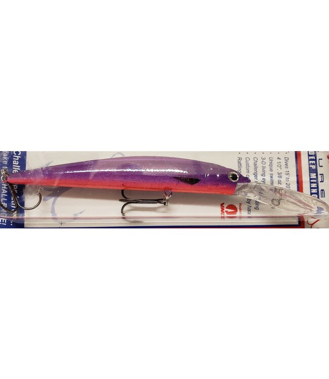 Challenger Lures JL062-T05  CHALLENGER DEEP MINNOW 4-1/2" 3/8 OZ MRS. KEVORIAN