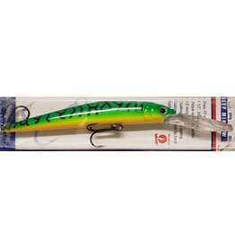 Challenger Plastic Products JL062-T08  CHALLENGER DEEP MINNOW 4-1/2"" 3/8 OZ HOT TIGER