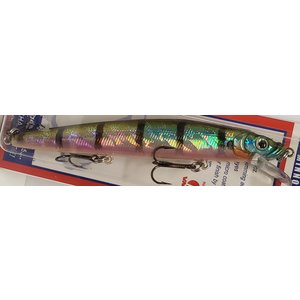 Challenger Plastic Products JL034-630V   CHALLENGER MICRO FLOATING MINNOW 2-3/8" 3/32 OZ MET TROUT