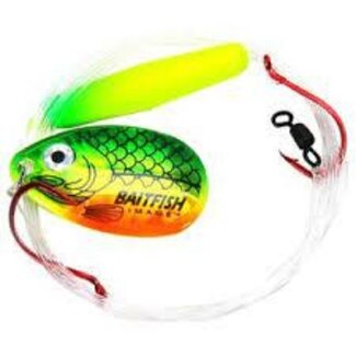 NORTHLAND FISHING TACKLE NORTHLAND BAITFISH FLOATN SPIN #4 1/CD FIRETIGER (RFH6-FT)