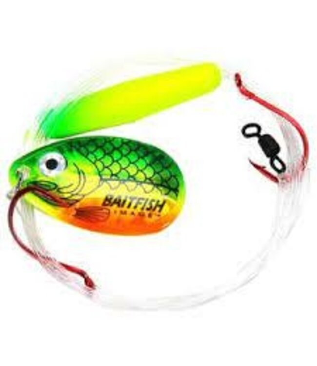 NORTHLAND FISHING TACKLE NORTHLAND BAITFISH FLOATN SPIN #4 1/CD FIRETIGER MFG# RFH6-FT