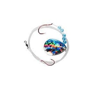 NORTHLAND FISHING TACKLE BAITFISH-IMAGE SPINNER HARNESS 4 1/CD SILVER SHINER