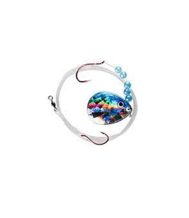 NORTHLAND FISHING TACKLE BAITFISH-IMAGE SPINNER HARNESS 4 1/CD SILVER SHINER