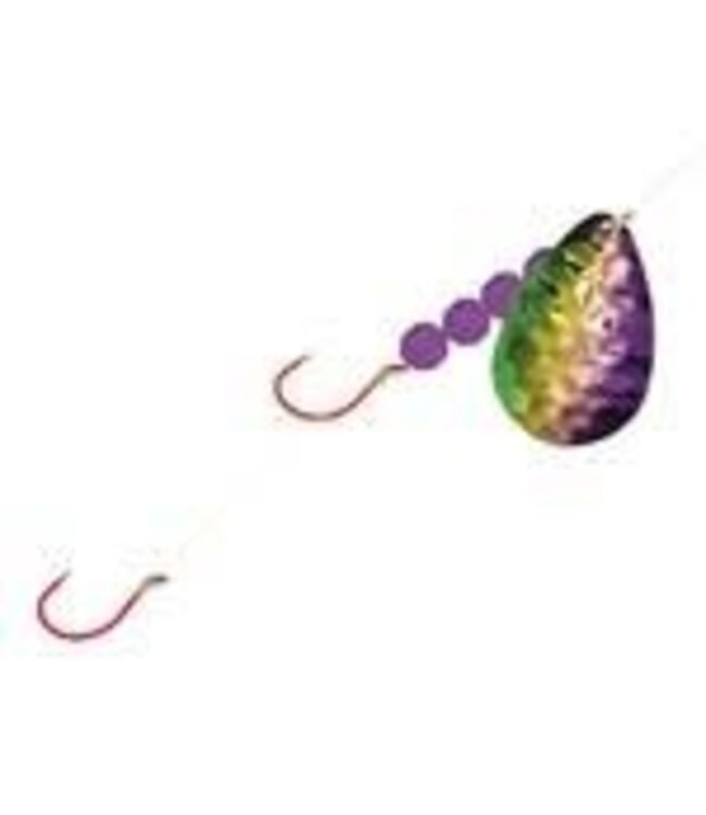 NORTHLAND FISHING TACKLE NORTHLAND MR WALLEYE CRAWLER HAULER #4 1/CD PURPLE PERCH WSR4-PC