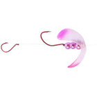 NORTHLAND FISHING TACKLE Butterfly Blade Harness #1 Clear Tip Pink