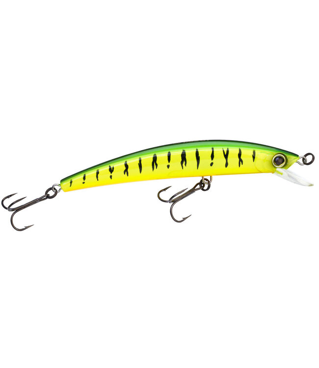R1325-HT  YO-ZURI CRYSTAL MINNOW FRESHWATER FLOATING 110MM 4-3/8" 1/2 OZ HOT TIGER