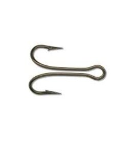 Mustad MUSTAD SZ-12 DOUBLE HOOK 50 BOX BRONZE(OLD MFG#7827-12)