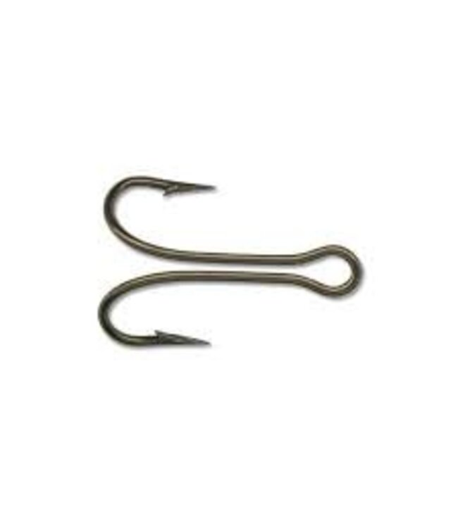 Mustad MUSTAD 7825-BR SZ 8 DOUBLE HOOK 50BOX BRONZE (OLD MFG#7827-8)