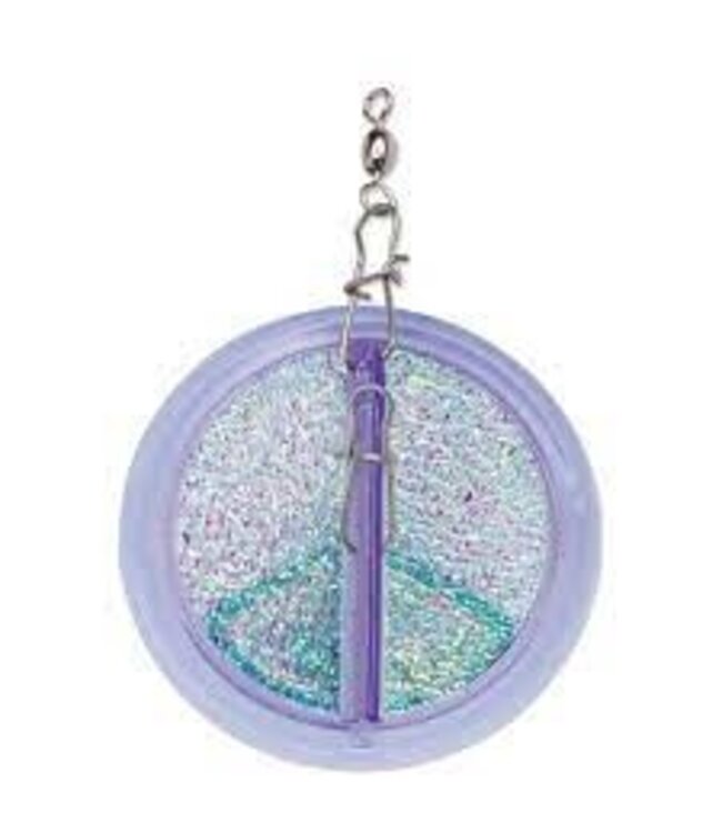 LUHR-JENSEN 1 DIPSY DIVER 4-1/8" FISH CANDY PURPLE UV