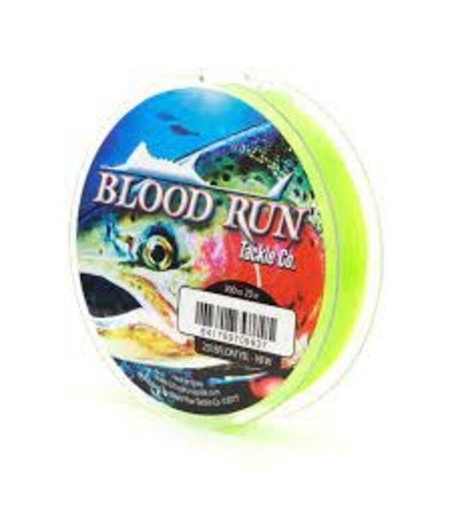 Blood Run Tackle BLOOD RUN 15LB FLOATING MONO HI VIS YELLOW 300YD