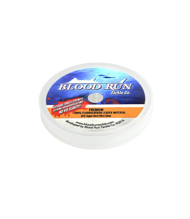 Blood Run Tackle Blood Run Fluorocarbon Leader 50 YD