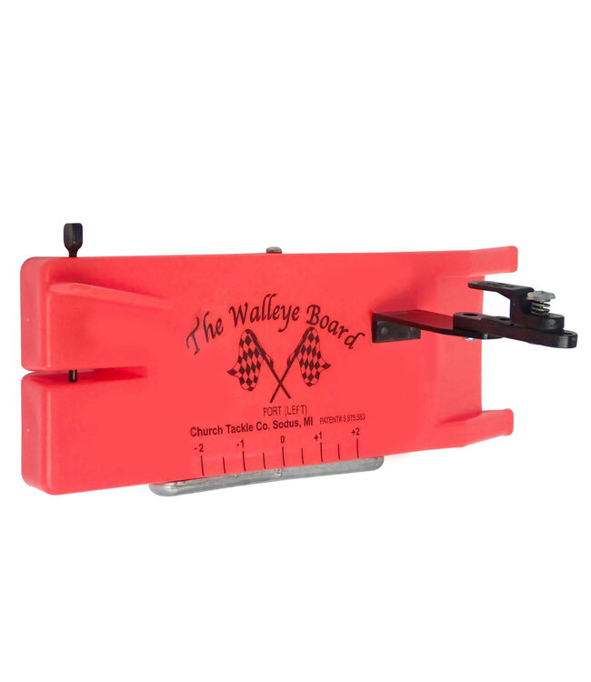 CHURCH TACKLE CO. CHURCH THE WALLEYE BOARD PORT SIDE