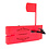 CHURCH TACKLE CO. CHURCH #TX22 IN-LINE BOARD RED REVERSEIBLE PLANER BOARD