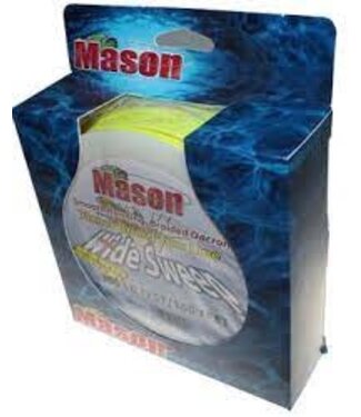 MASON TACKLE CO. MASON DACRON PLANER BOARD LINE 200# 300ft CHARTREUSE