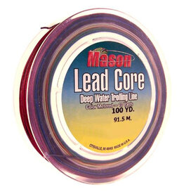 MASON TACKLE CO. MASON LEAD CORE LINE 18# 200yd (2 CONNECTED SPOOLS)