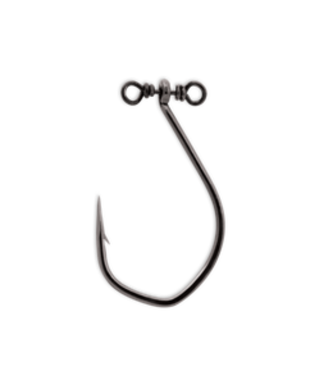 VMC VMC Spinshot Drop Shot Black Nickel 1/0 4pk
