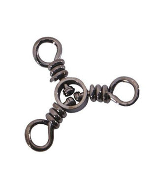 Spro Corp. SPRO SZ-4 BLACK 3-WAY SWIVELS 5/PK