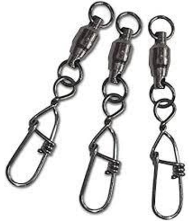 TORPEDO SNAP SWIVELS SZ 3 - (60 LBS) 20 PK