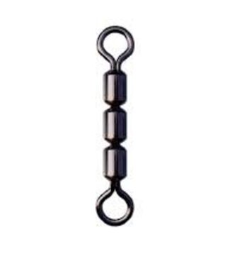 P-LINE 3 ROLLER SWIVEL HIGH SPEED Sz7 BLK 48lb 7/PK