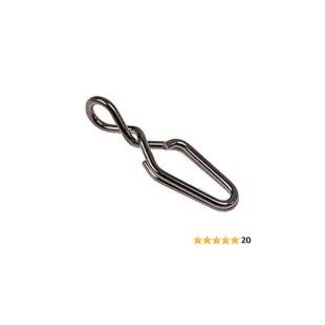 Spro Corp. Spro SSPSB-4-6 Split Snap Sz4 Black 90Lb 6Pk