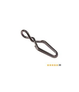 Spro Corp. Spro SSPSB-4-6 Split Snap Sz4 Black 90Lb 6Pk