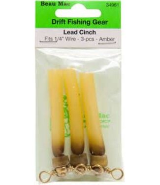 BEAU MAC-SMI BEAU MAC LEAD CINCHES 1/4" DIA.