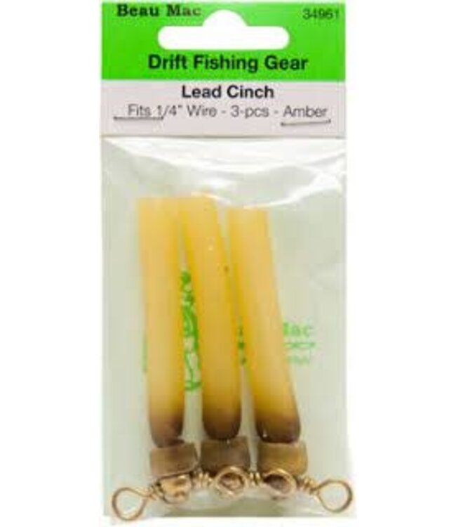 BEAU MAC-SMI BEAU MAC LEAD CINCHES 1/4" DIA.