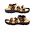 FLIPROCKS, LLC FLIPROCKS V2 SANDAL  W/HIKING PADS TAN SZ 8-9