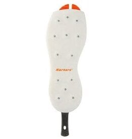 Korkers OmniTrax v3.0 Studded Felt, Size 09 White/Orange