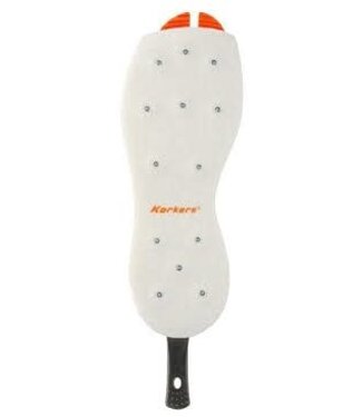 OmniTrax v3.0 Studded Felt, Size 11 White/Orange