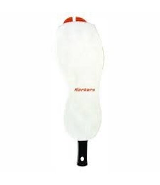 Korkers OmniTrax v3.0 Felt, Size 10 White/Orange