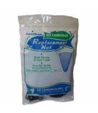 CUMINGS HOOK FREE REPLACEMENT PVC COATED POLY NET 24" DEEP 16" HOOP