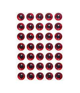 WTP INC. WTP LURE EYES 5/16' EYES REDIF NO 25, SUB COLOR 65