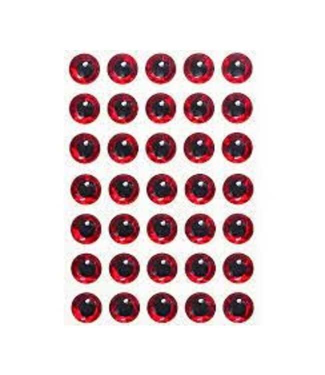 WTP INC. WTP LURE EYES 5/16' EYES REDIF NO 25, SUB COLOR 65